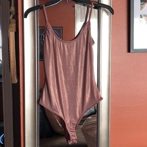 Metallic bodysuit